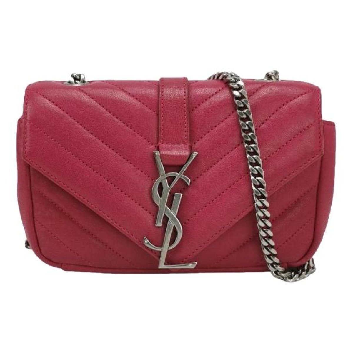 Collége monogramme leather handbag