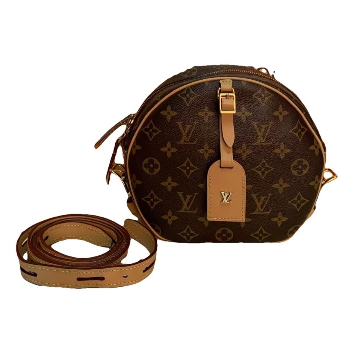 Boîte chapeau souple leather handbag