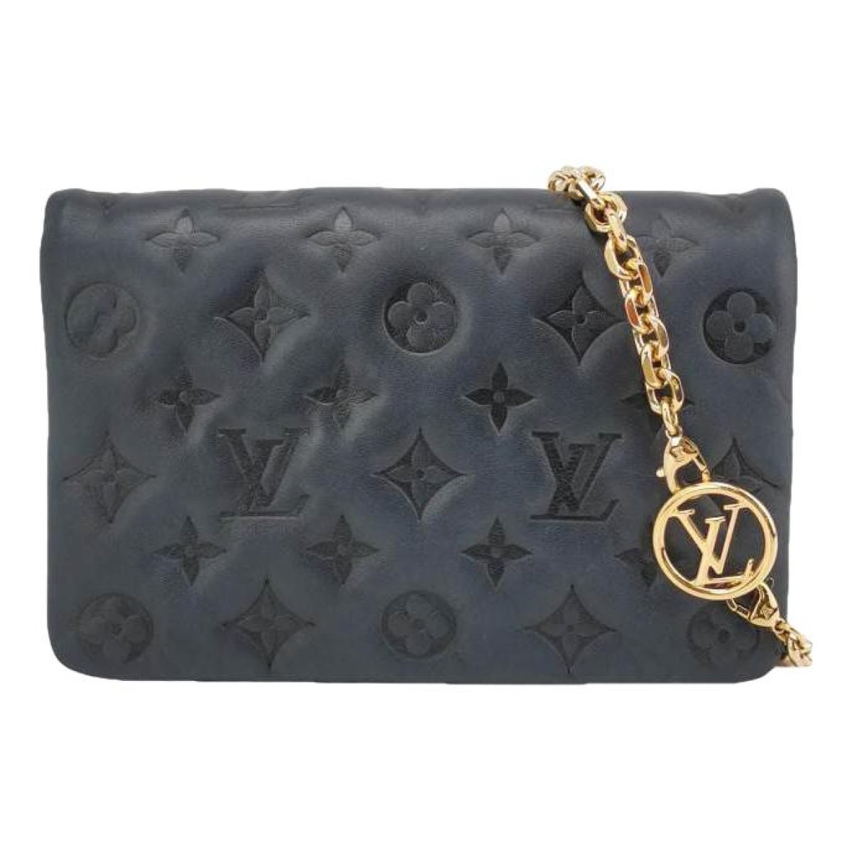 Coussin leather handbag