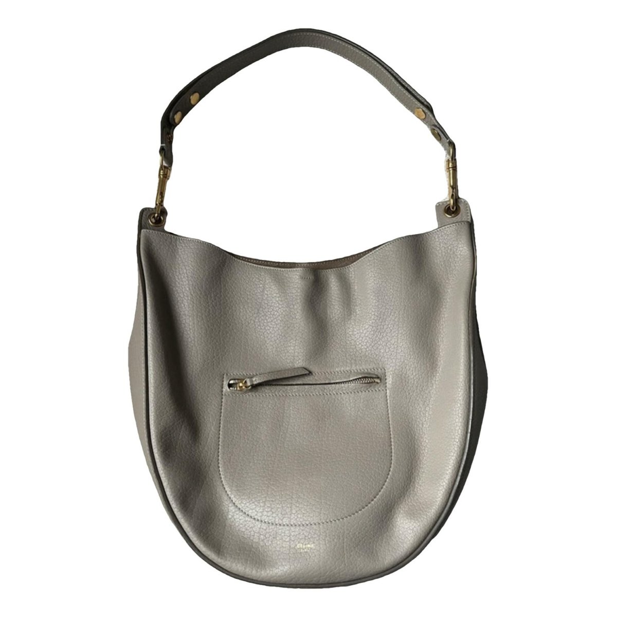 Hobo leather handbag