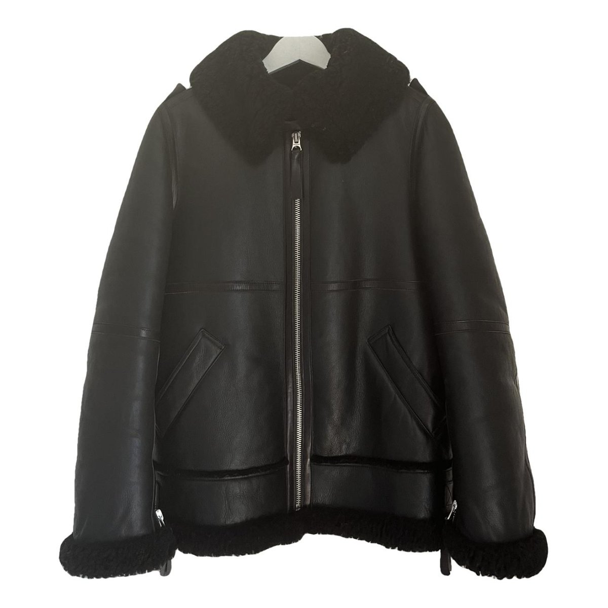 Velocite leather biker jacket