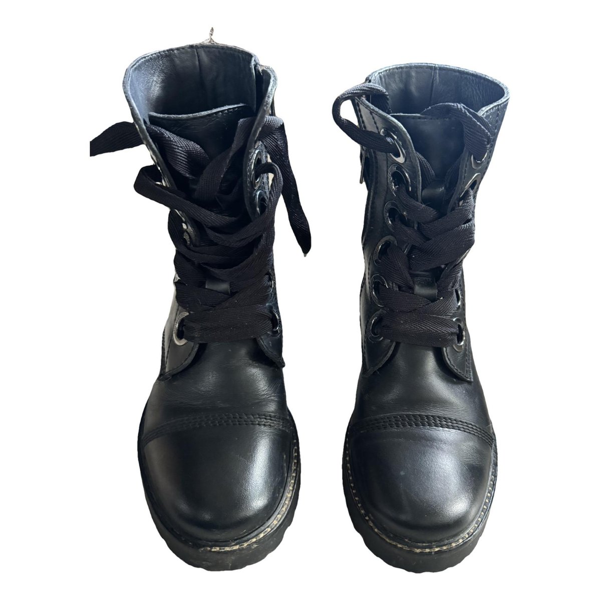 Joe leather biker boots