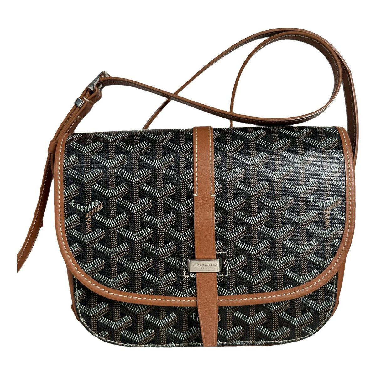 Belvedère leather crossbody bag