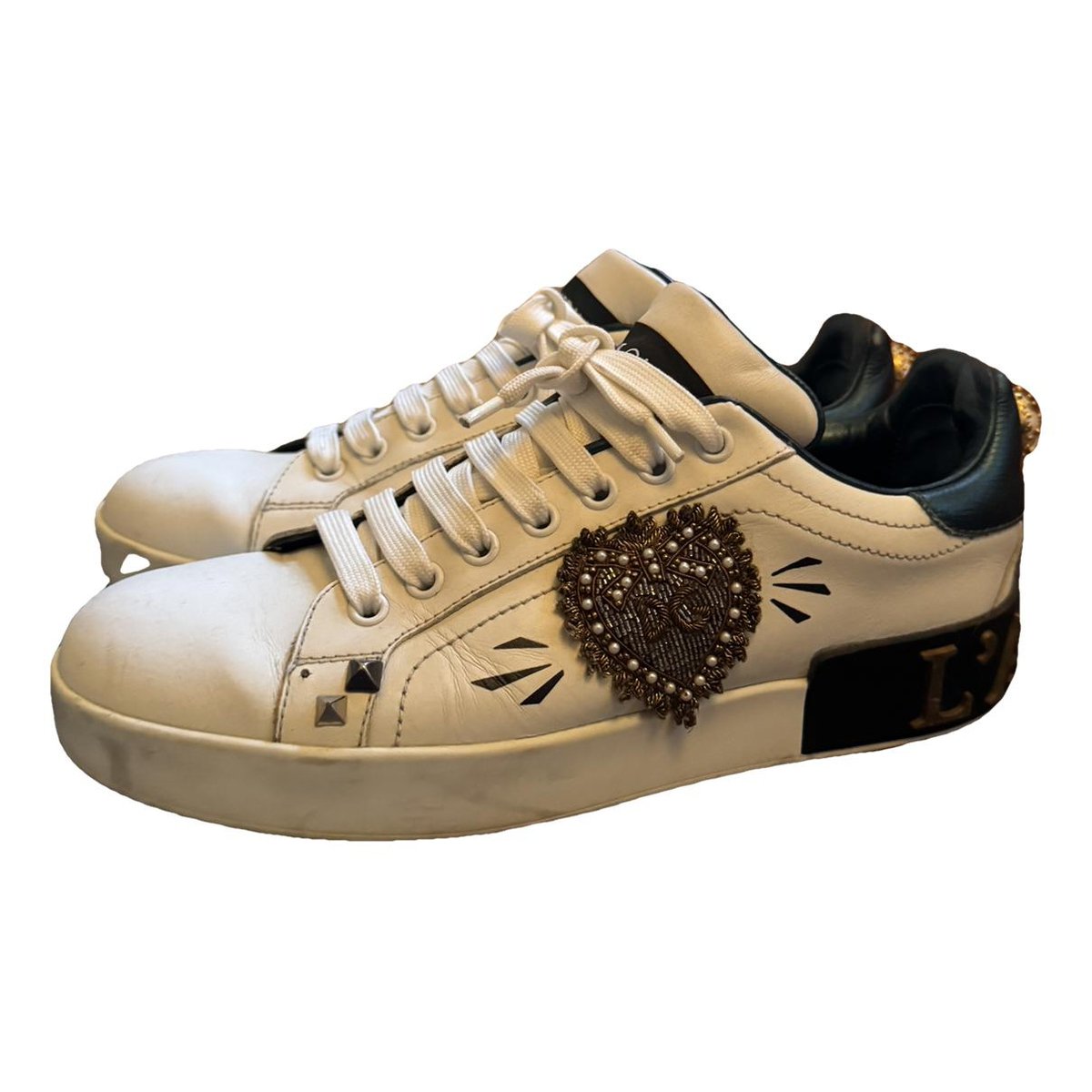 Portofino leather trainers