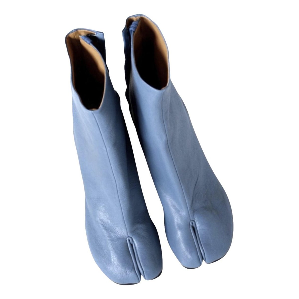 Tabi leather ankle boots