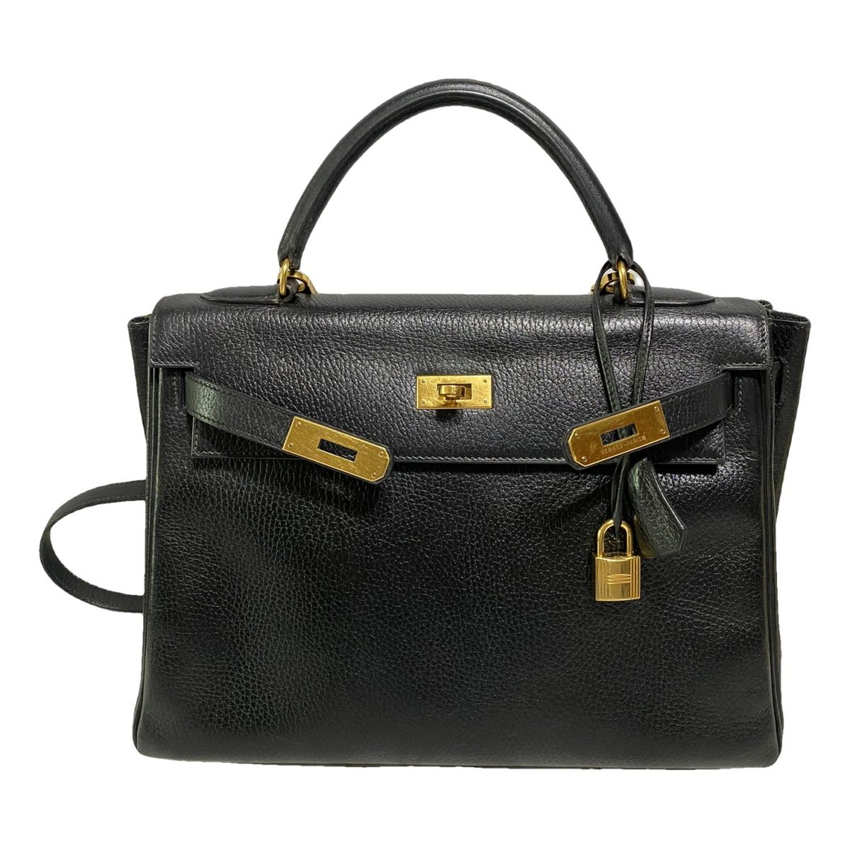 Kelly 32 leather handbag