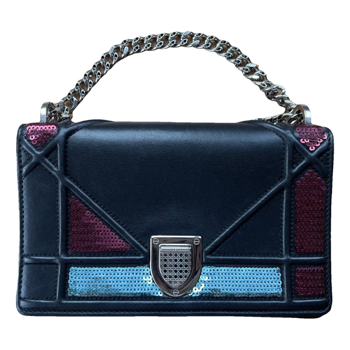 Diorama leather crossbody bag