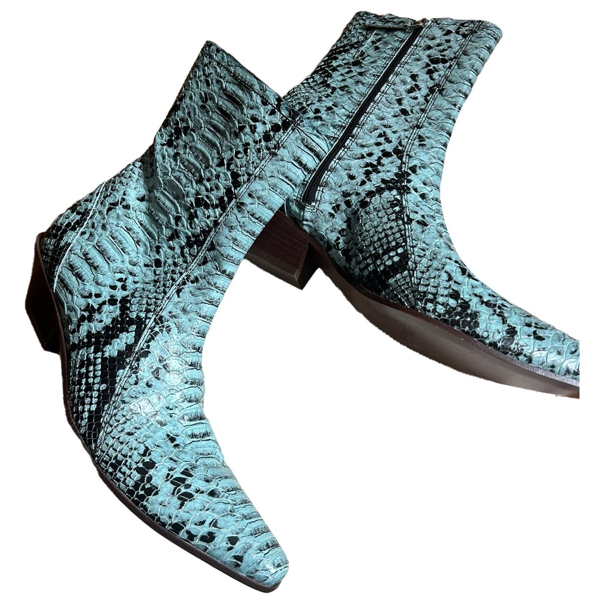 Loma leather western boots