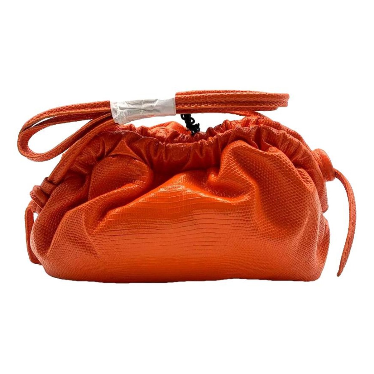 Cloud leather clutch bag