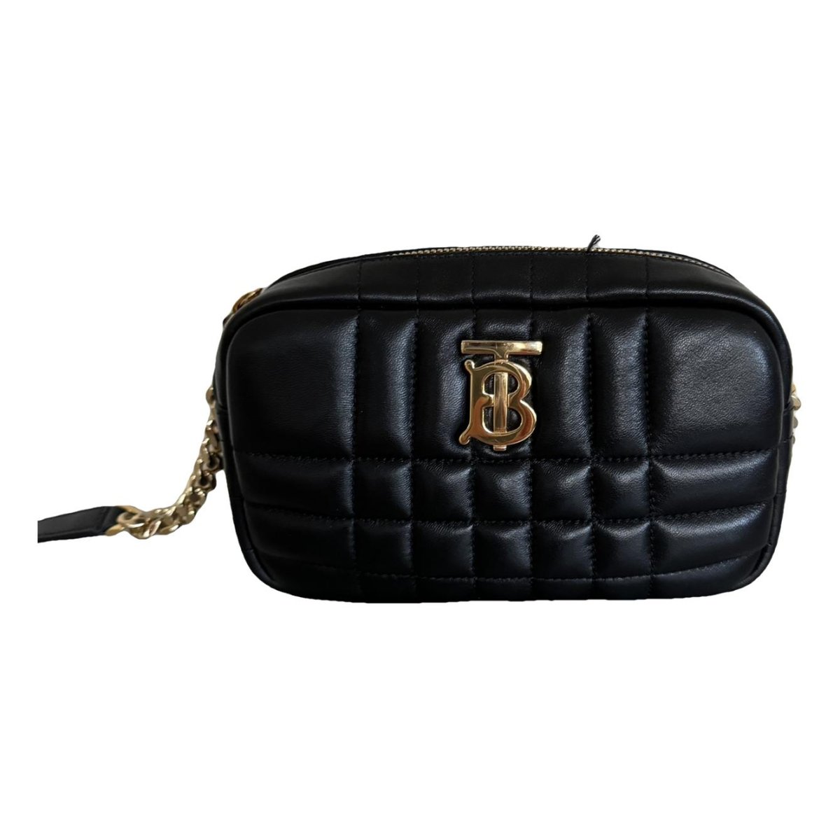 Lola Caméra leather crossbody bag