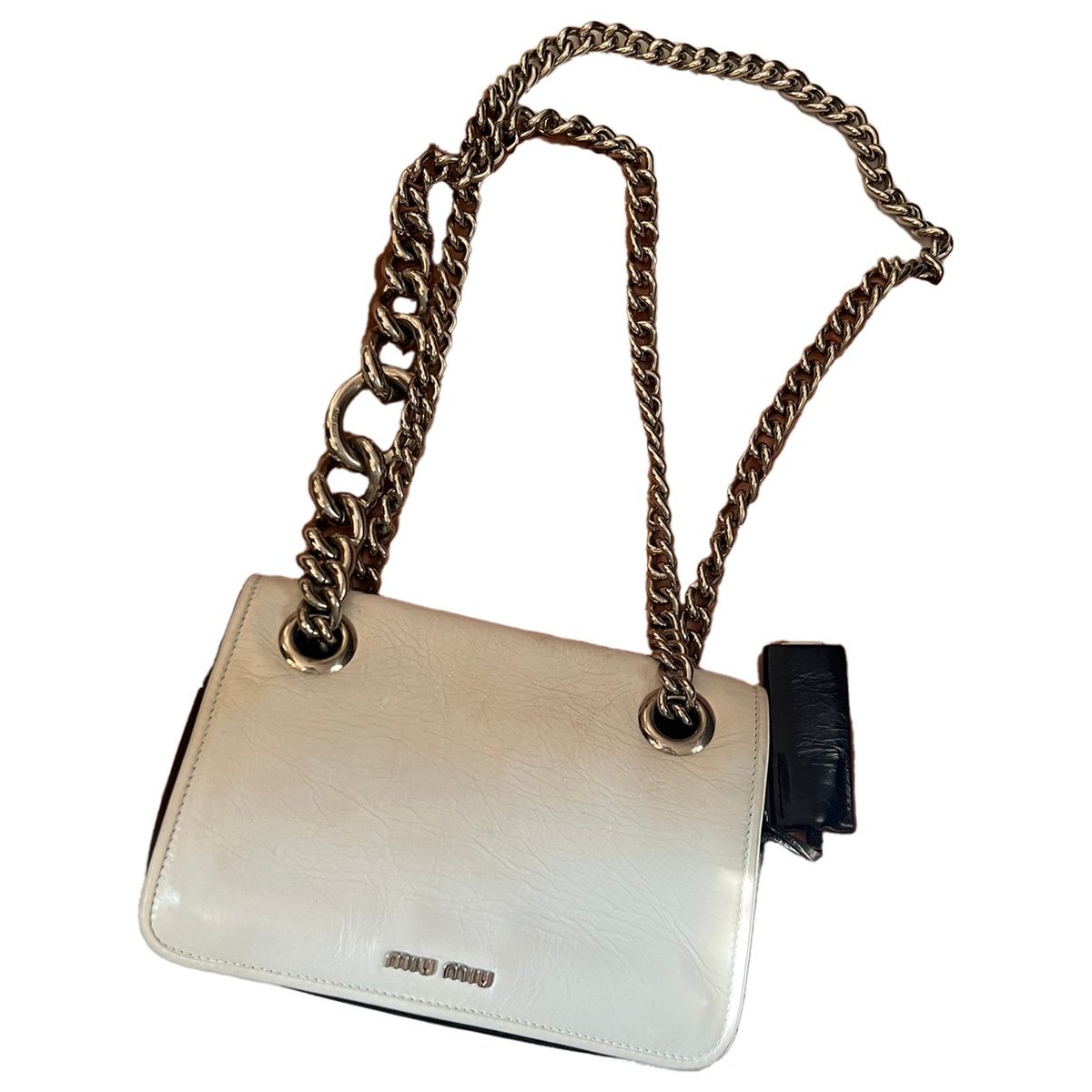 Miu Club leather handbag