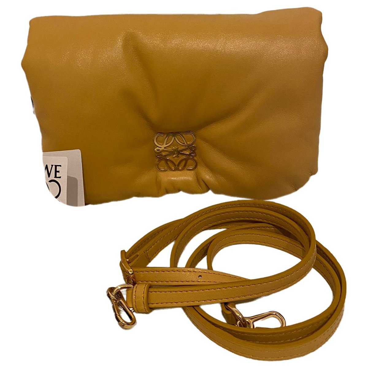 Goya Puffer leather crossbody bag