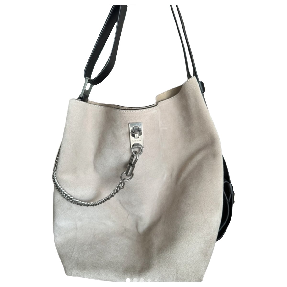 Seau GV Bucket leather handbag
