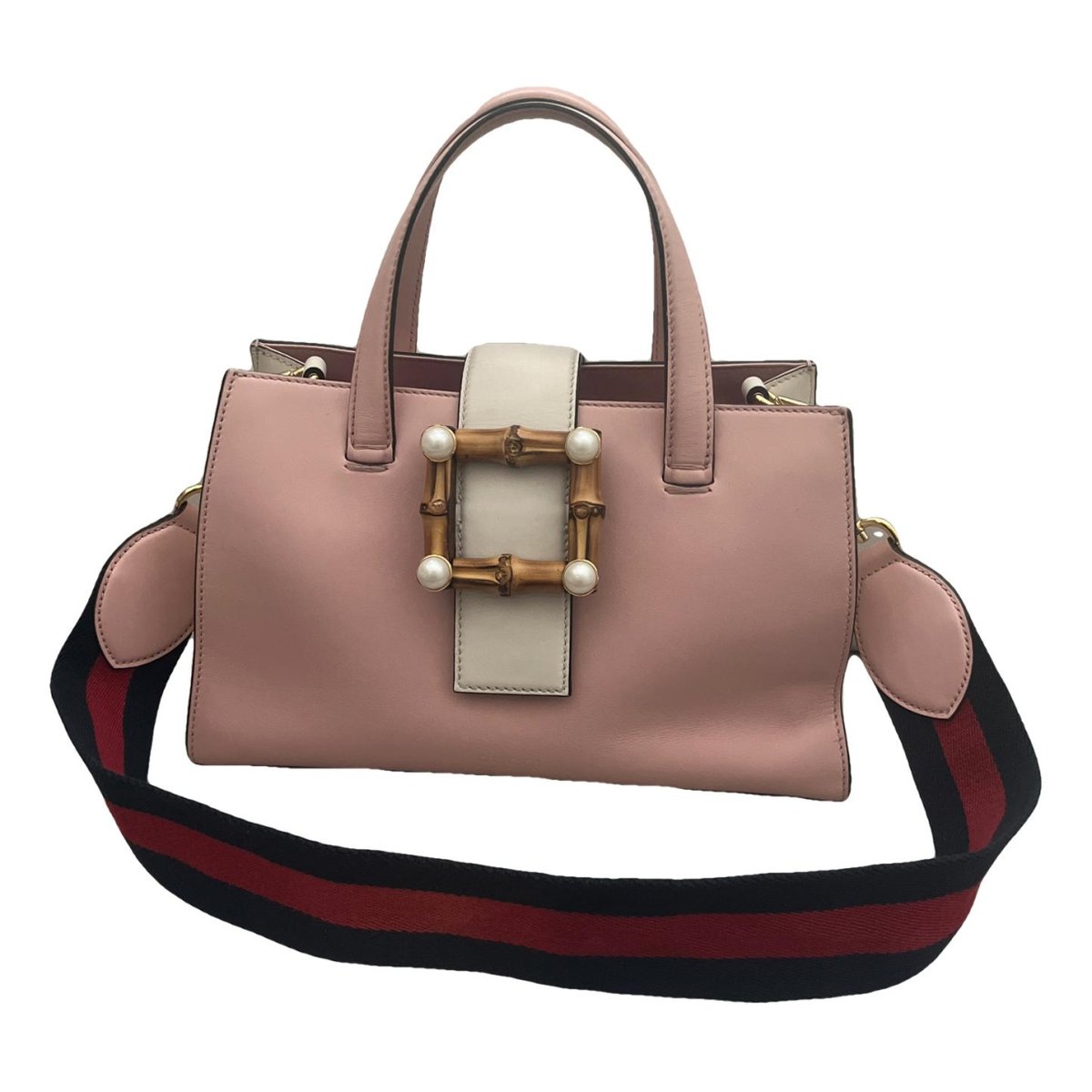 Nymphaea leather handbag