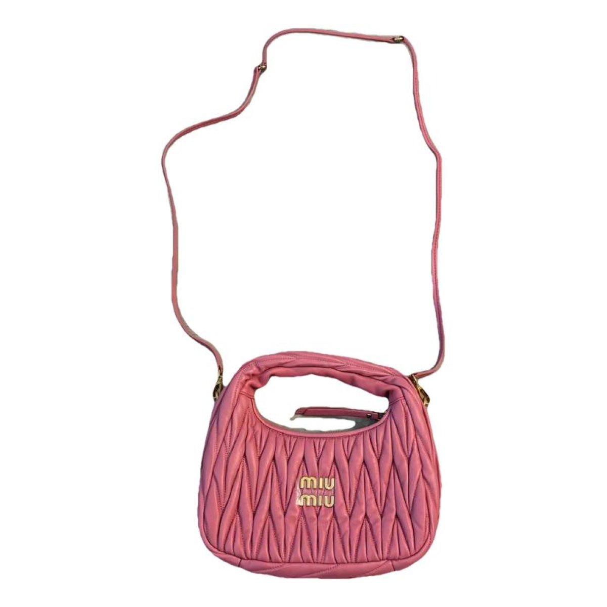 Miu Wander leather handbag