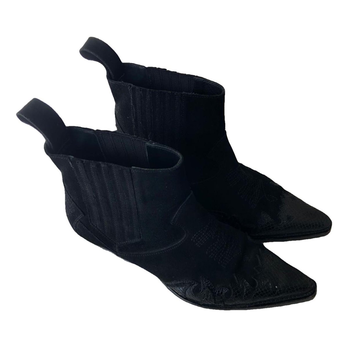 Abby leather cowboy boots