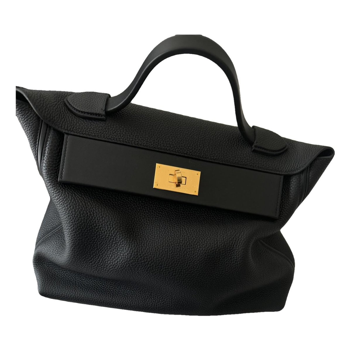 24/24 leather handbag