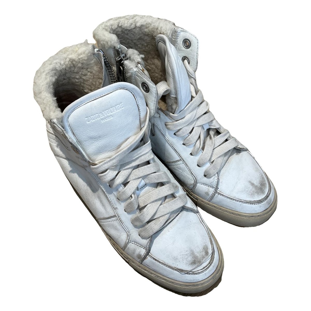 ZV1747 Flash leather trainers