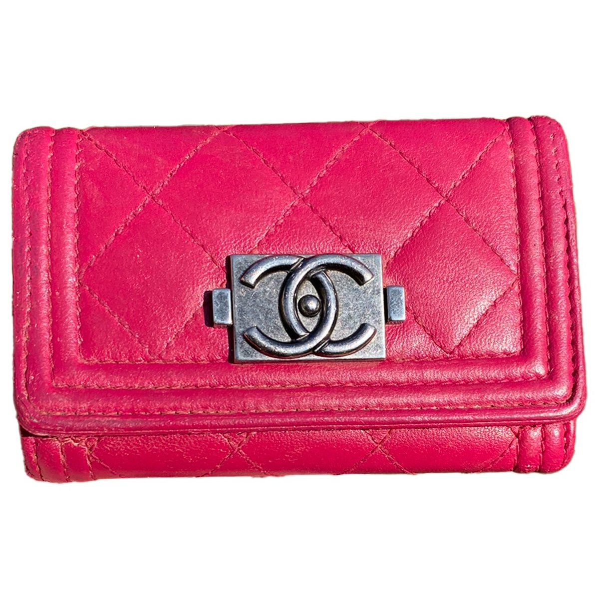 Boy leather key ring