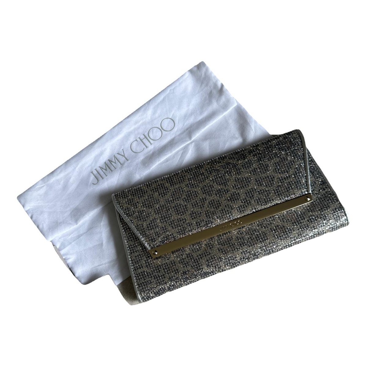 Rosetta leather clutch bag