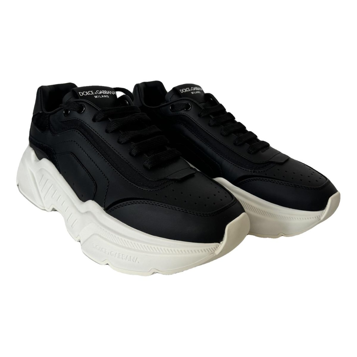 Daymaster leather trainers