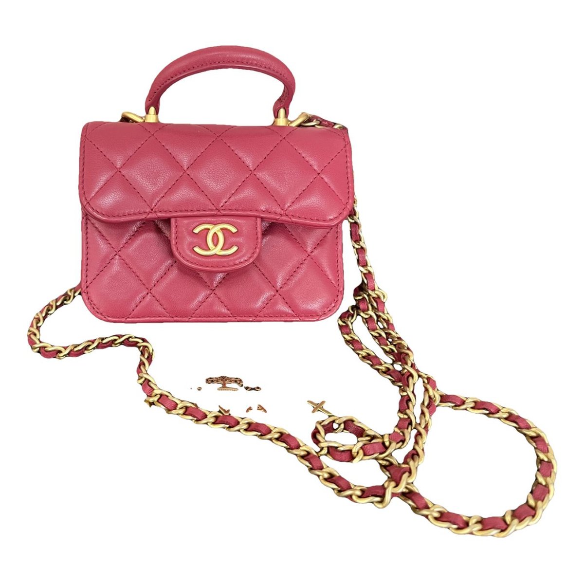 Coco Handle leather handbag
