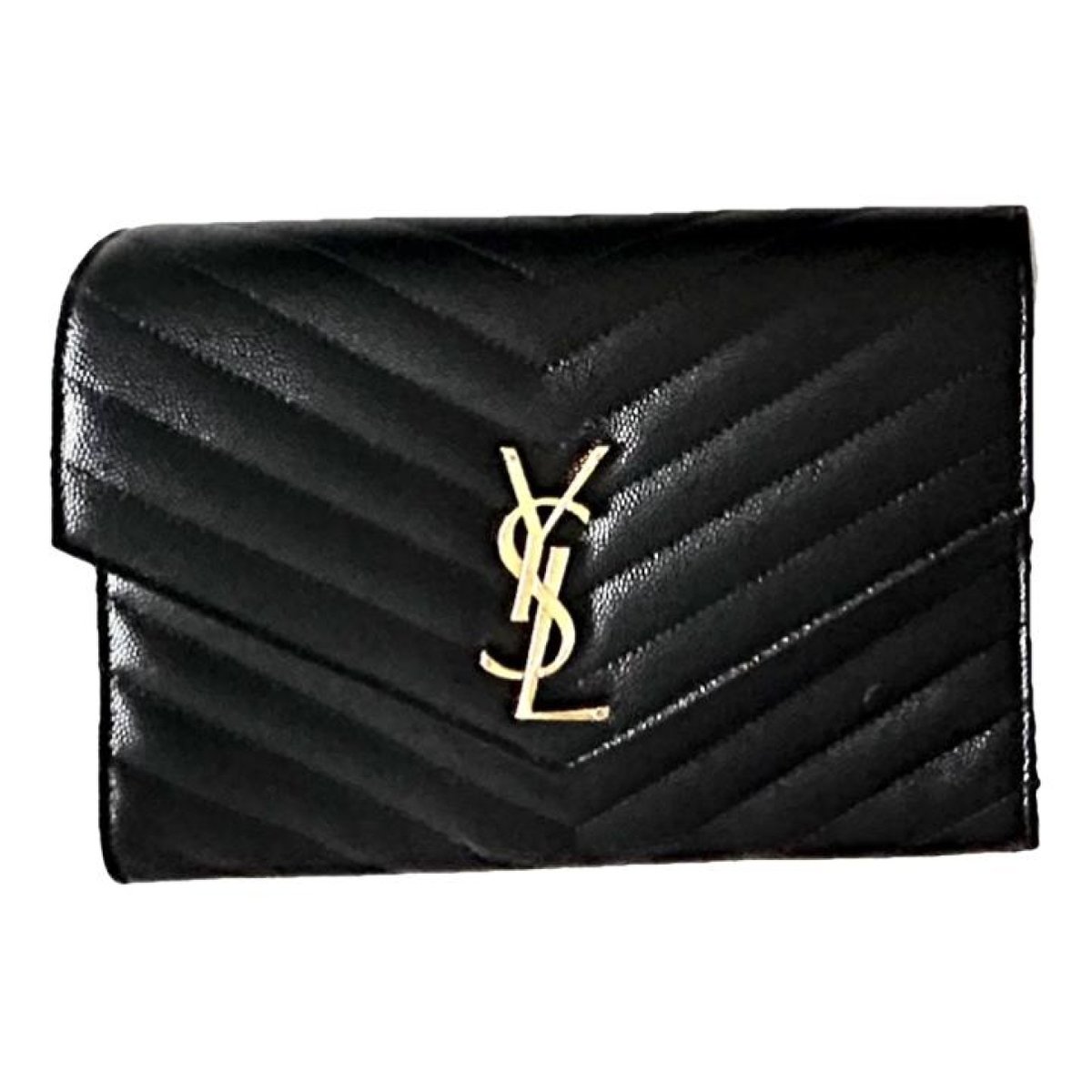 Portefeuille enveloppe leather clutch bag