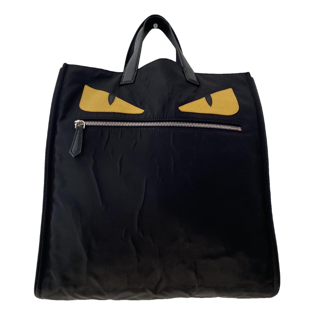 Fendigraphy leather handbag