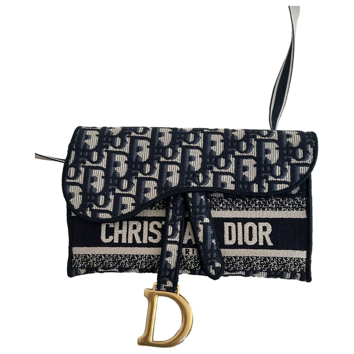 Saddle rectangular cloth handbag