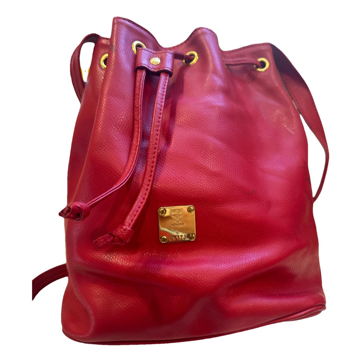 Heritage Drawstring leather handbag