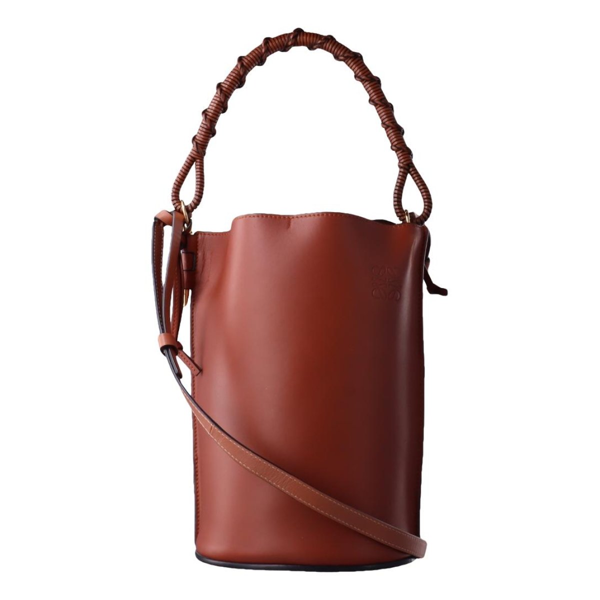 Gate Bucket leather bag