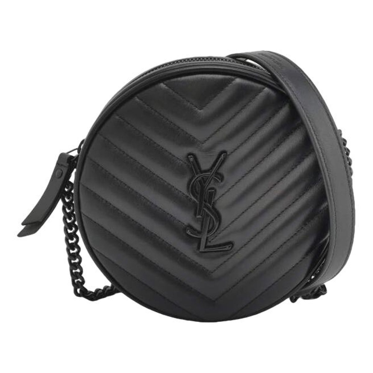 Vinyle leather handbag