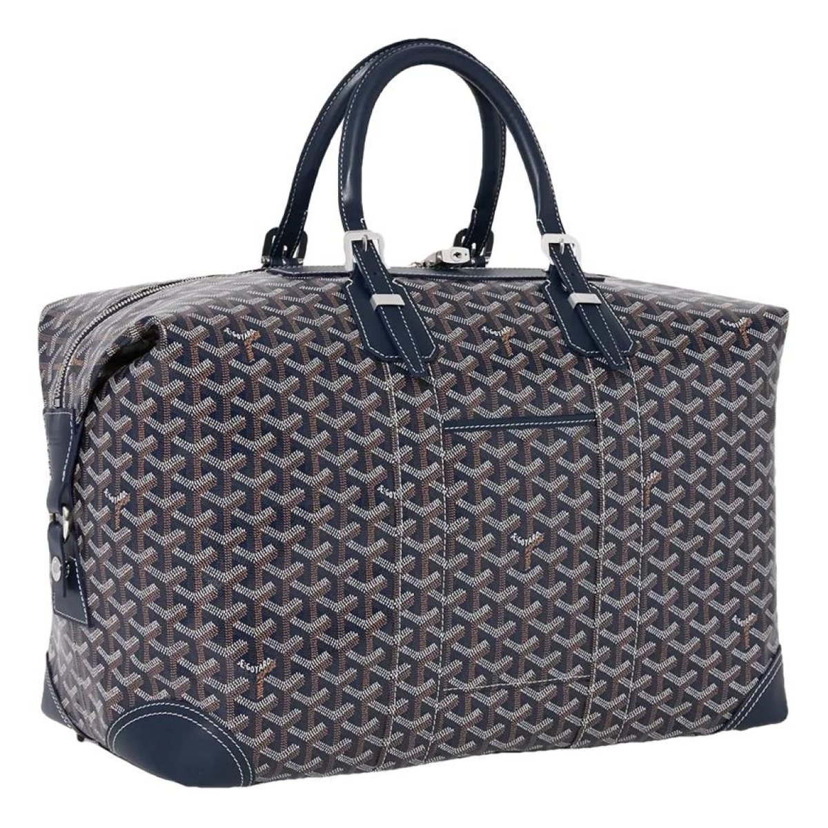 Boeing leather travel bag