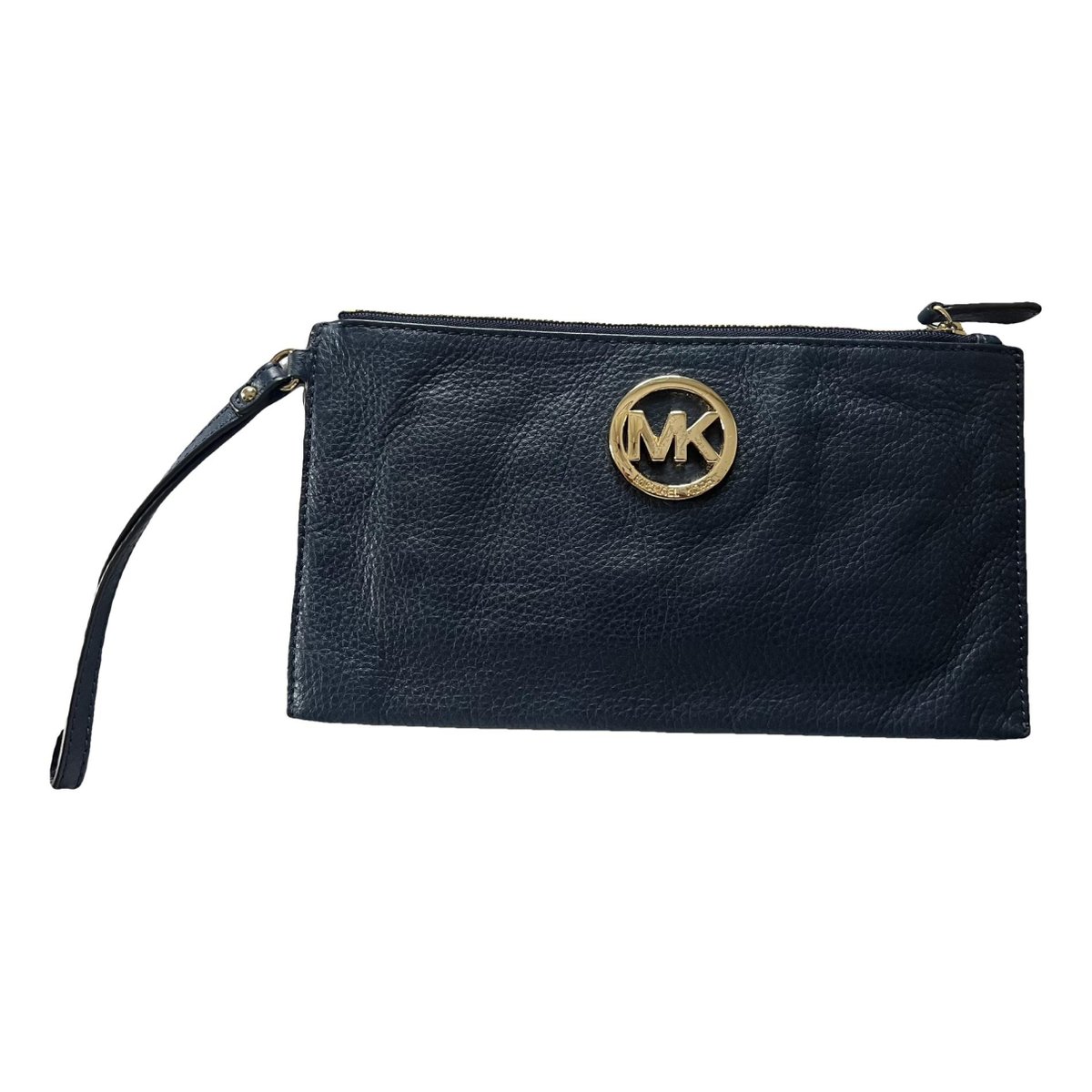 Bedford leather clutch bag