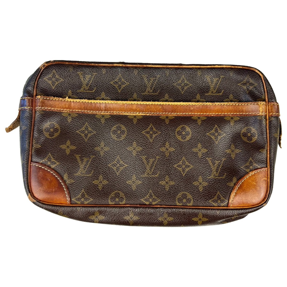 Trocadéro leather clutch bag