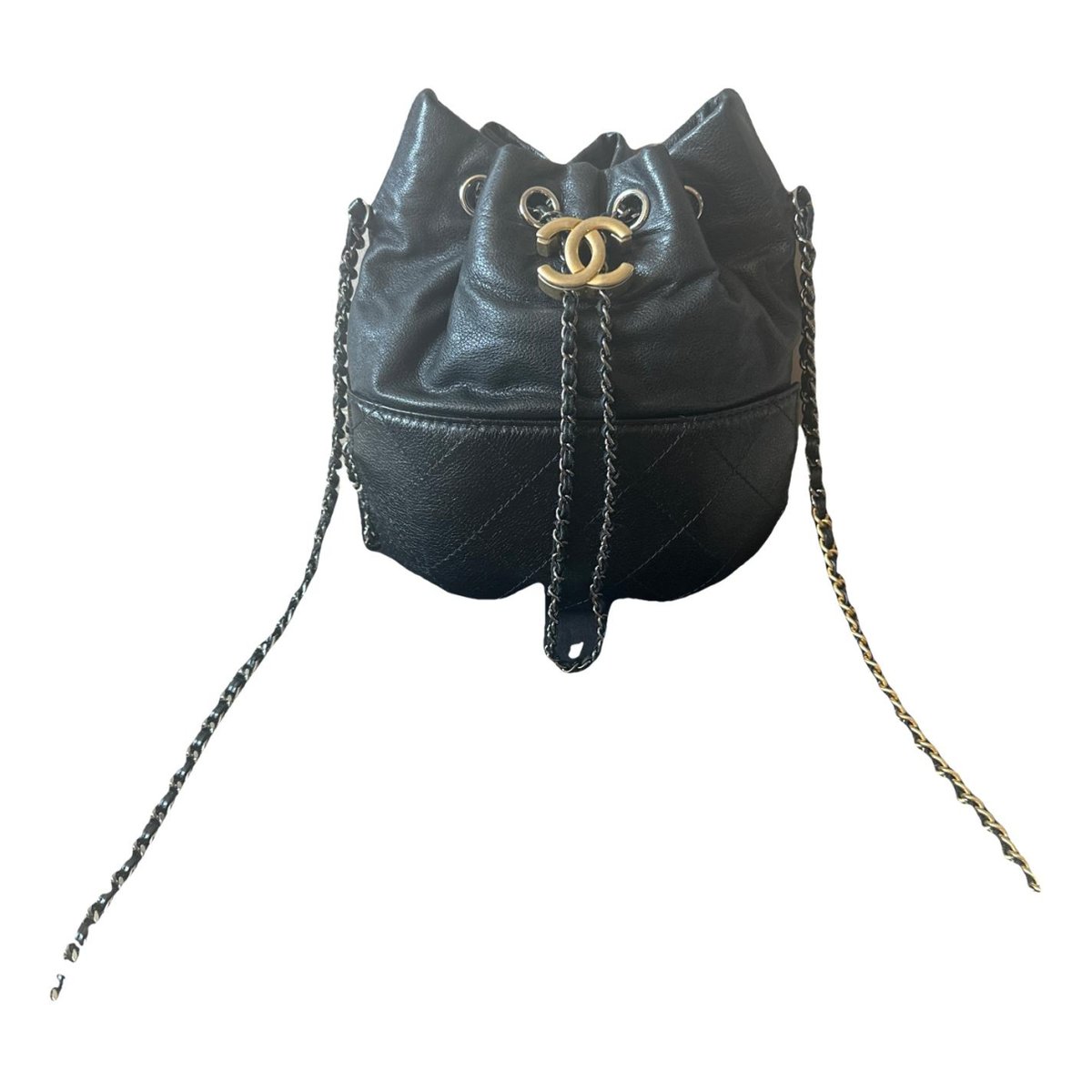 Gabrielle Bucket leather crossbody bag