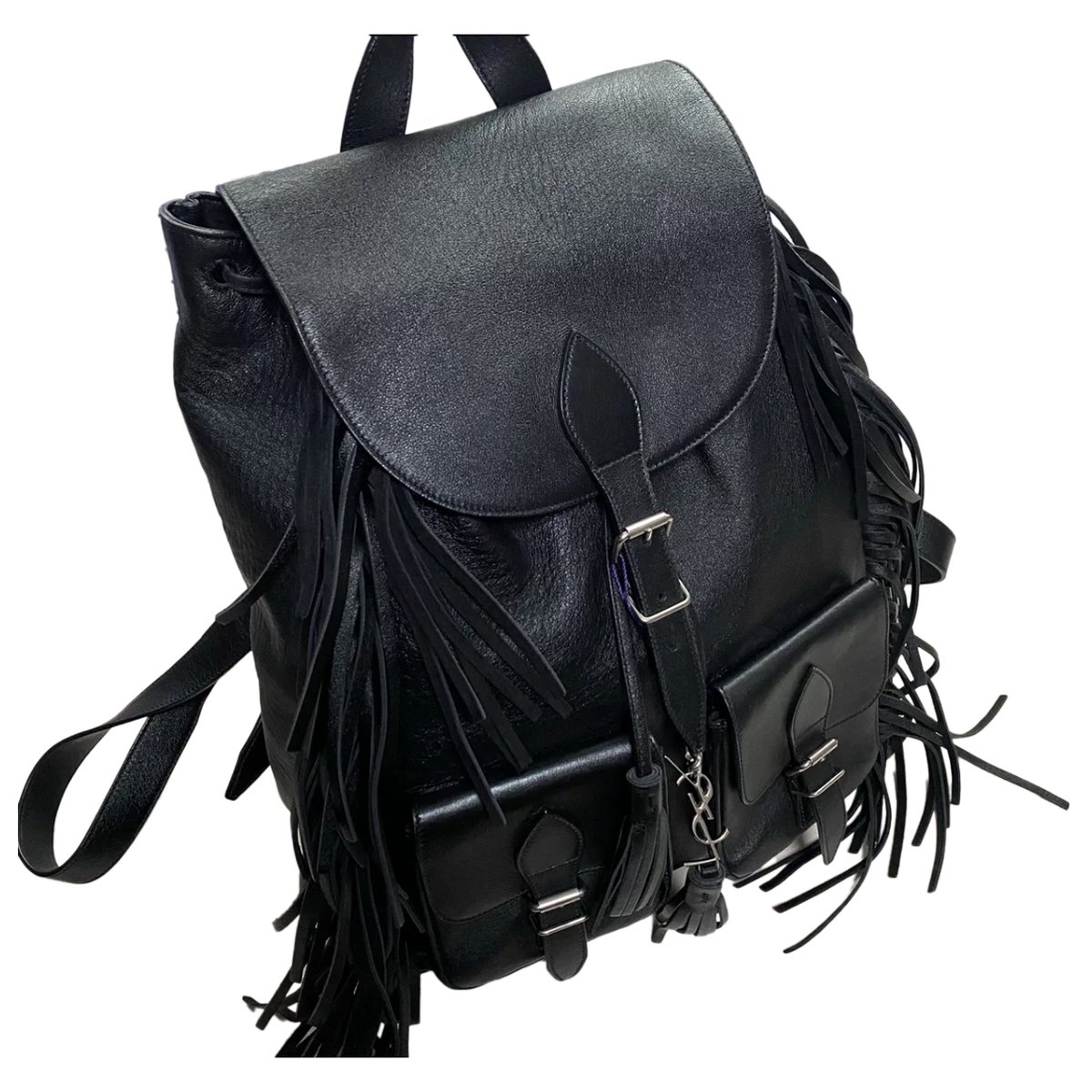 Festival leather backpack
