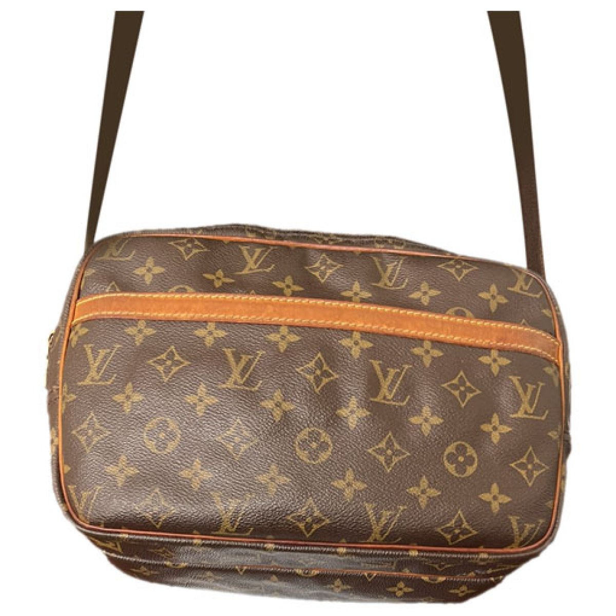 Reporter leather crossbody bag