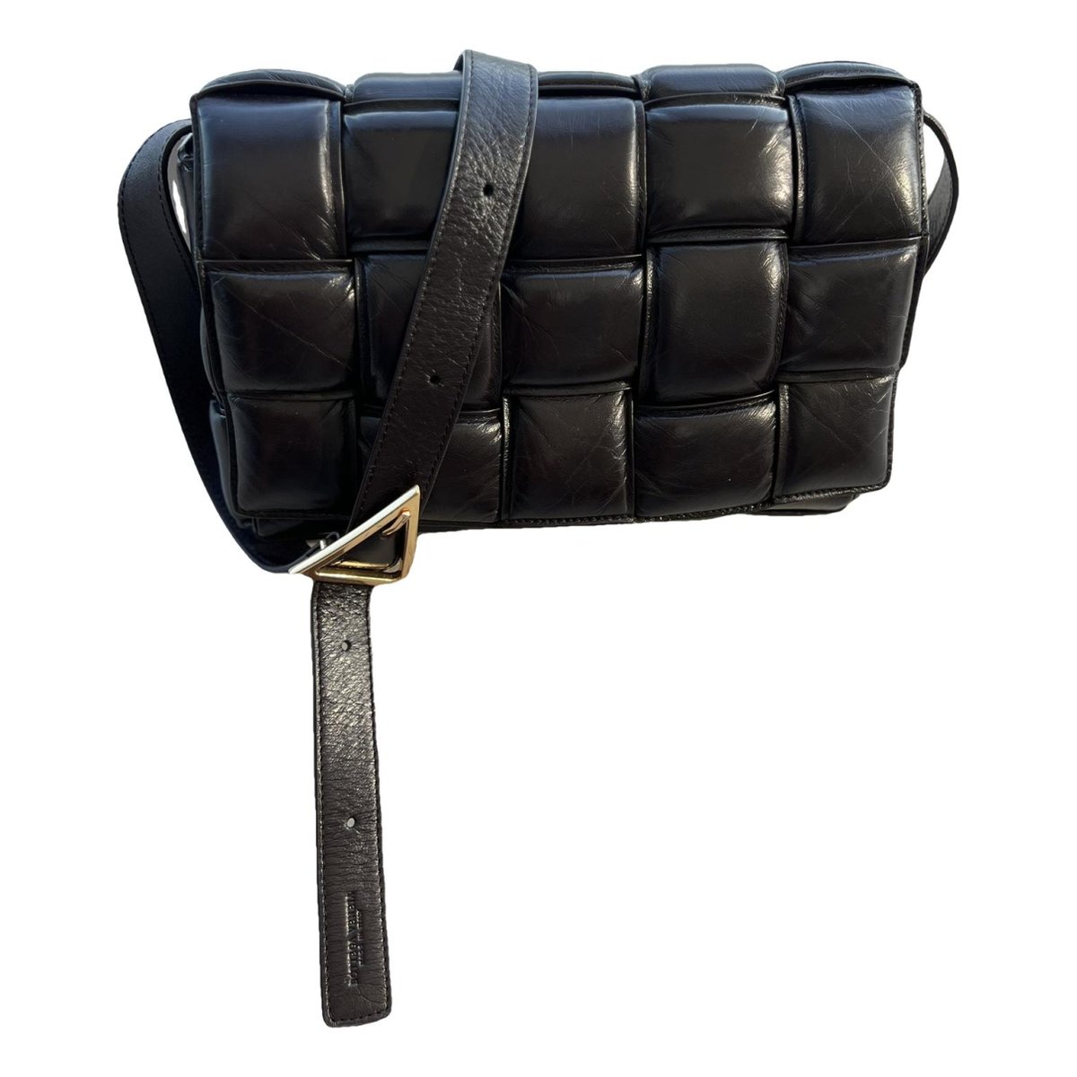 Cassette Padded leather crossbody bag