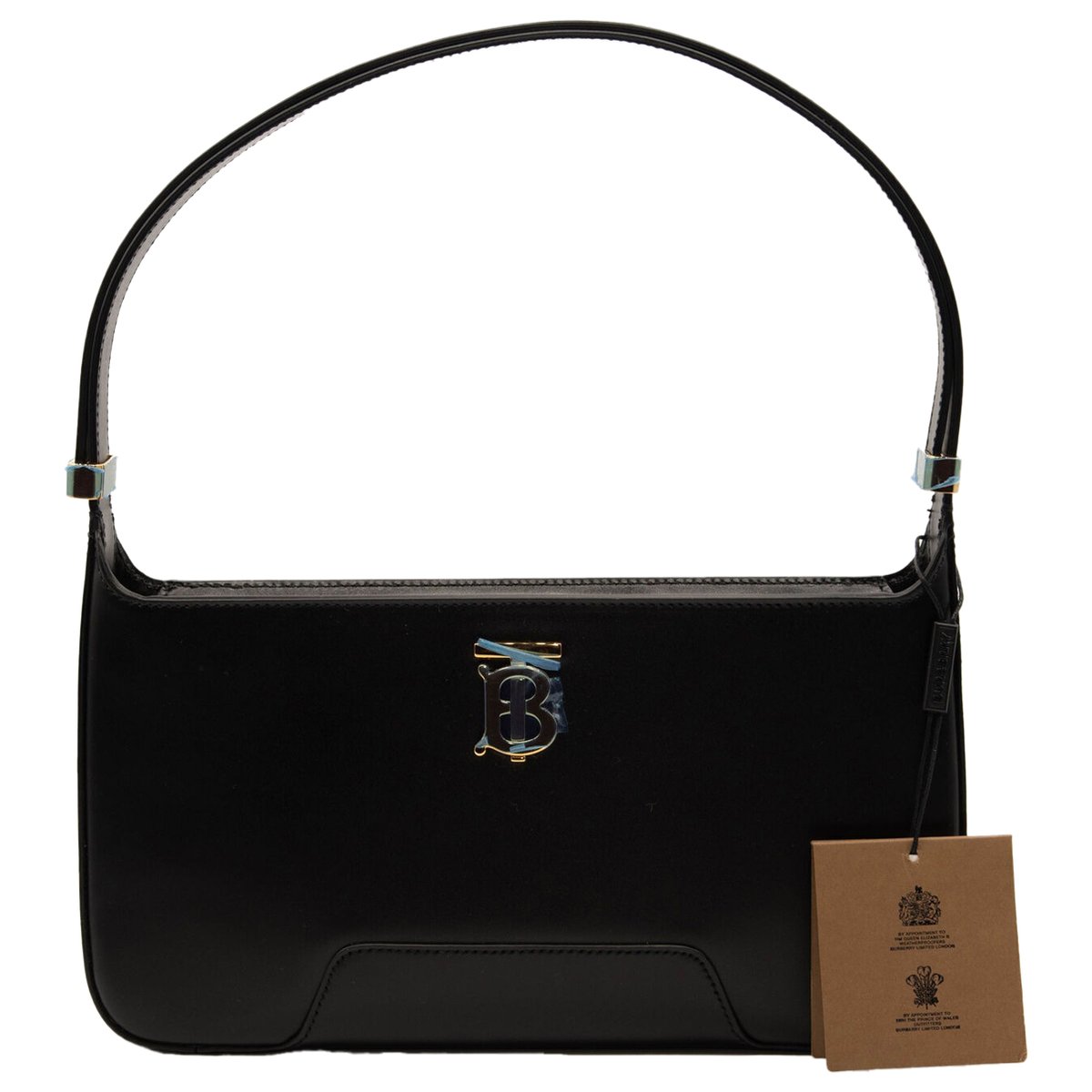 TB leather handbag