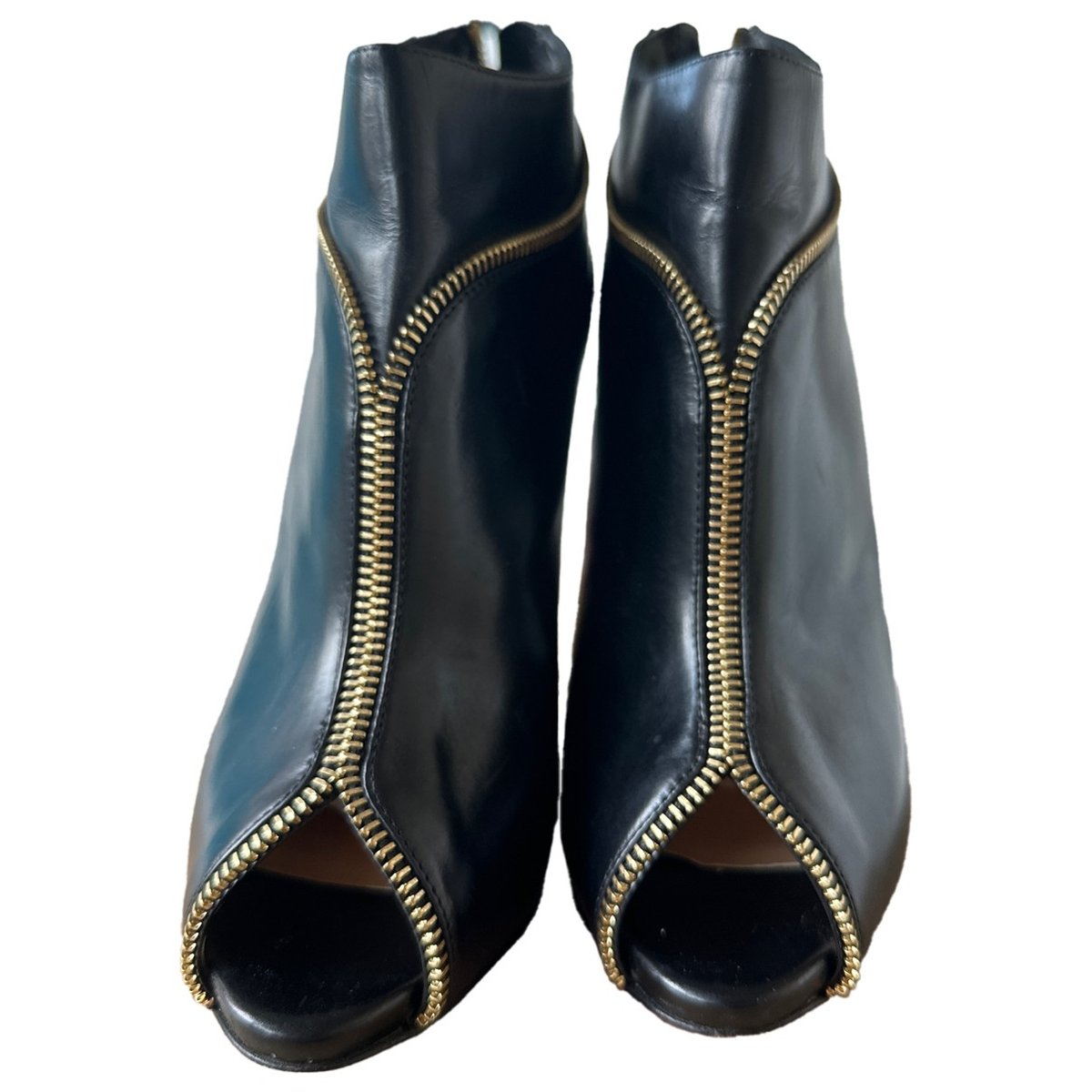 So Kate Booty leather open toe boots