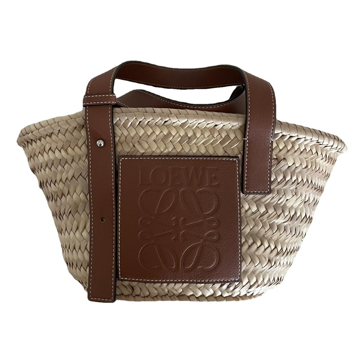 Basket Bag linen tote