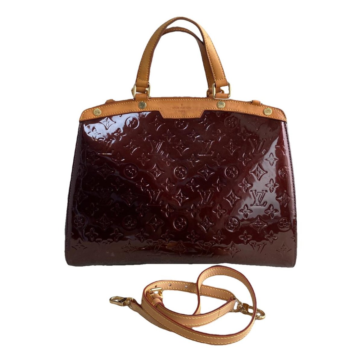 Bréa leather handbag