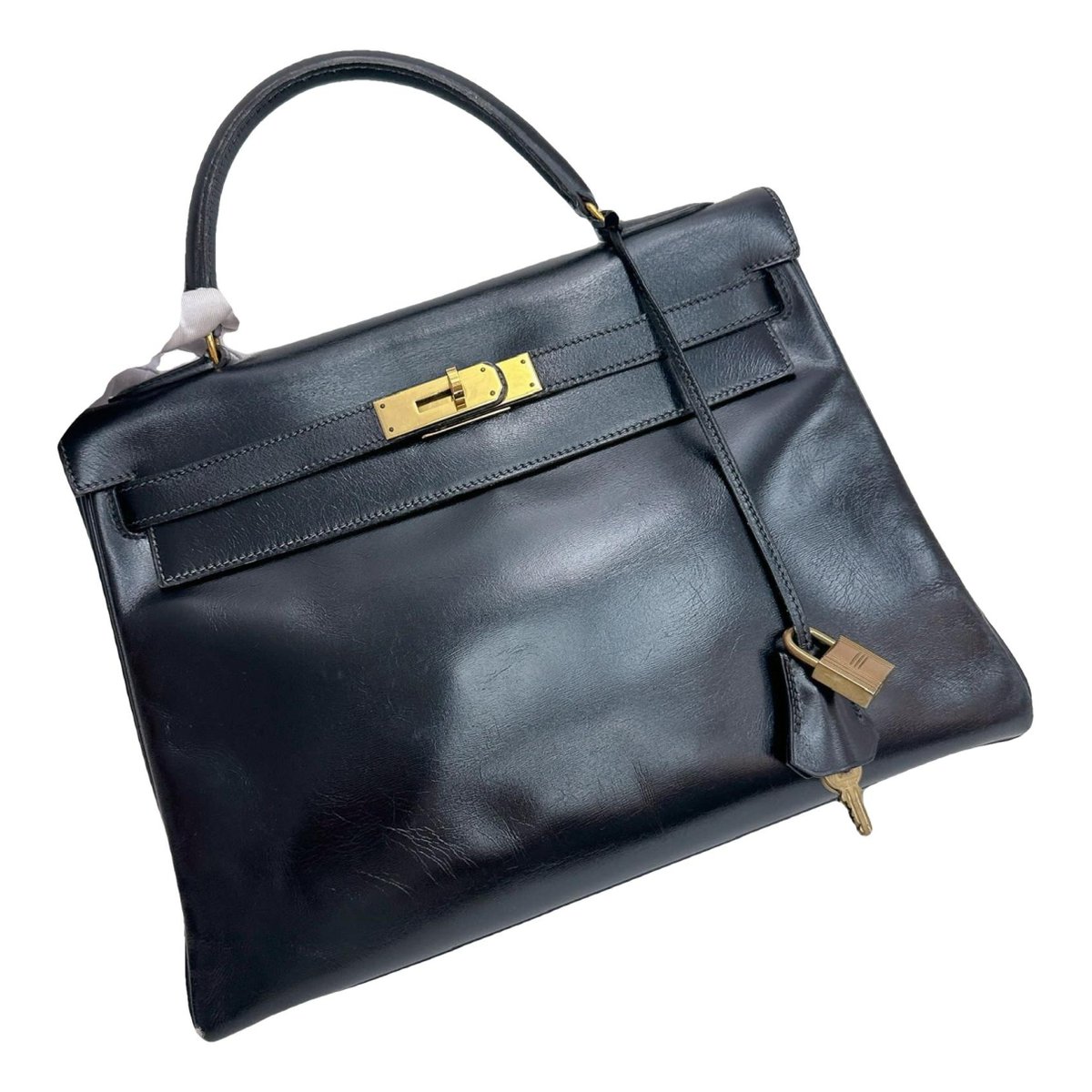 Kelly 32 leather handbag