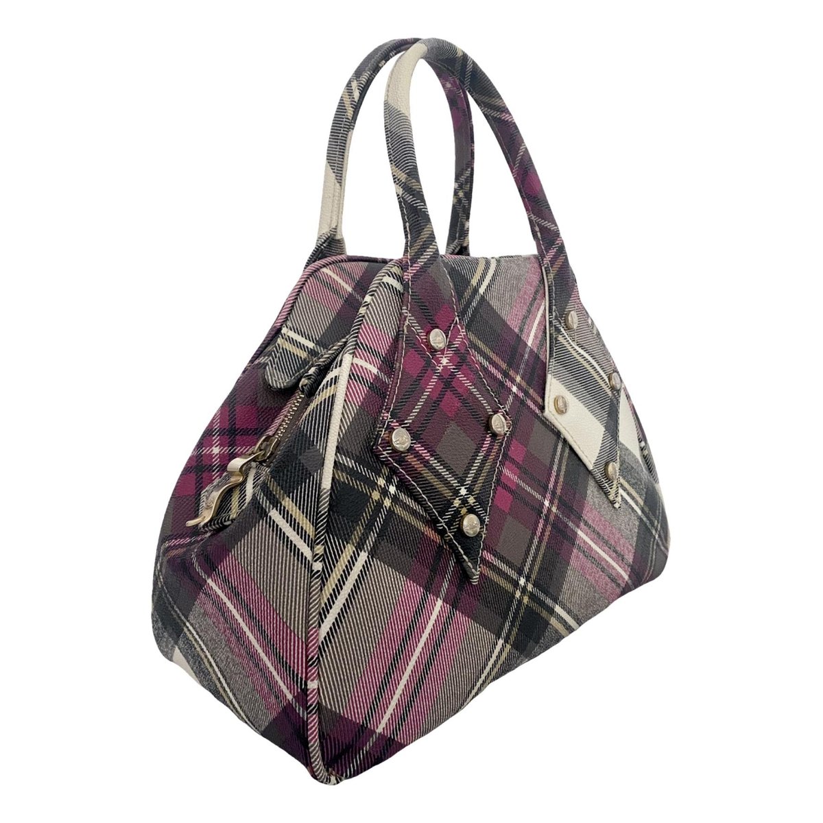 Derby vegan leather handbag