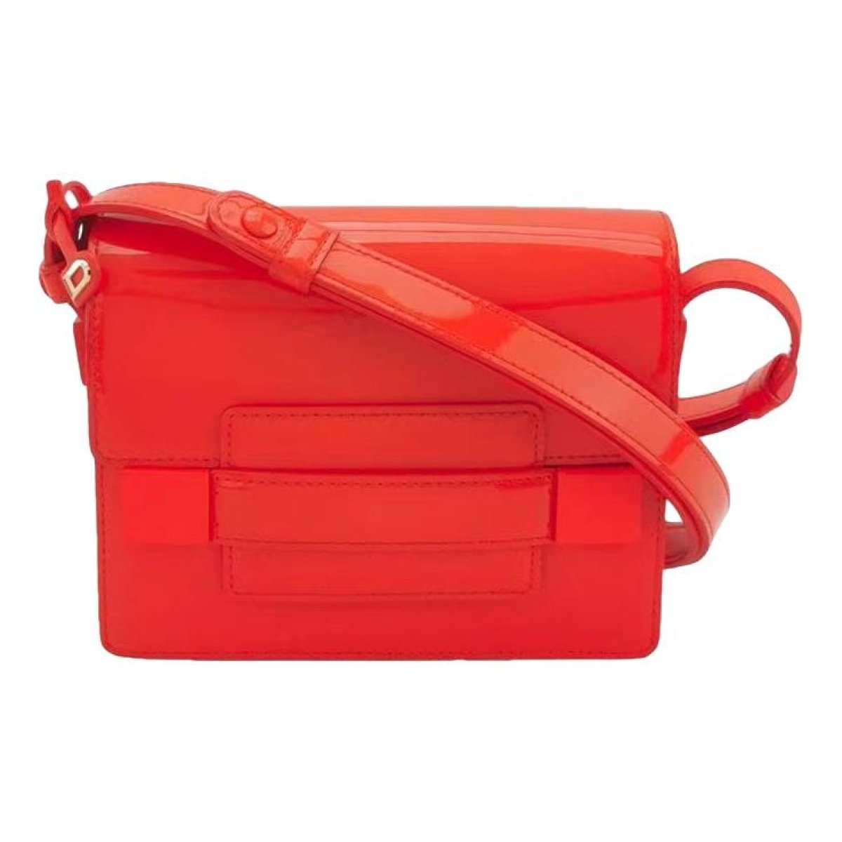 Madame mini patent leather handbag