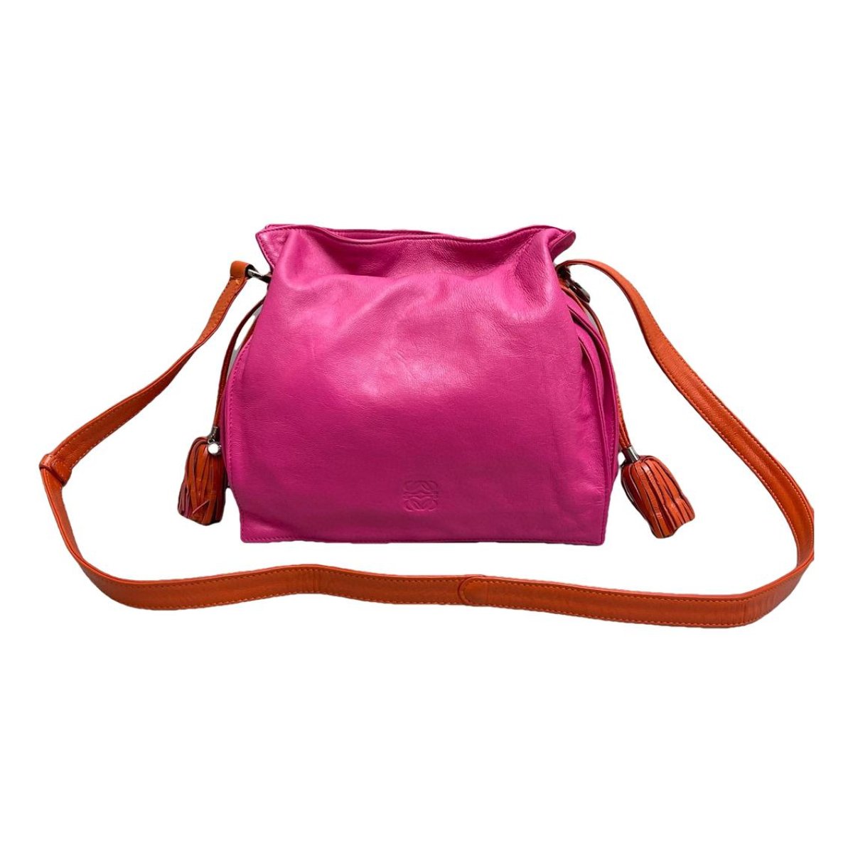 Flamenco leather crossbody bag