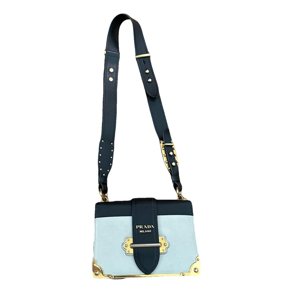 Cahier leather crossbody bag