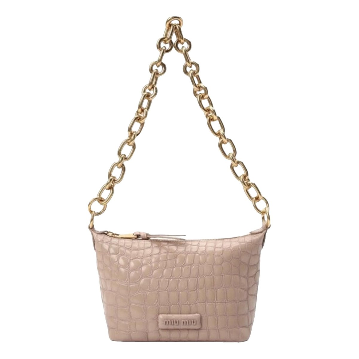 Miu Spirit leather handbag