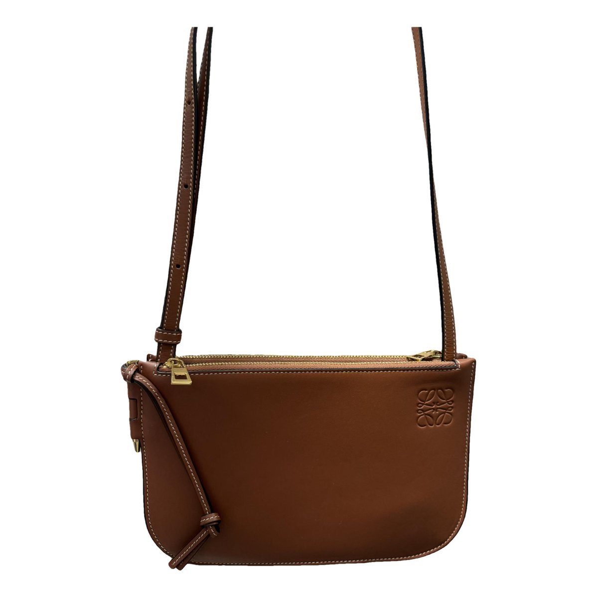 Gate Pocket leather crossbody bag